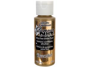 Glamour Dust Glitter Paint 2 Ounces-Gold Glitz Glamour Dust Glitter Paint 2 Ounces-Gold Glitz