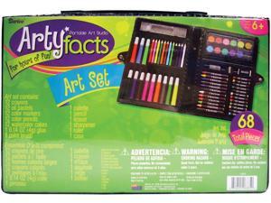 Artyfacts Portable Art Studio Kit-68 Pieces Artyfacts Portable Art Studio Kit-68 Pieces