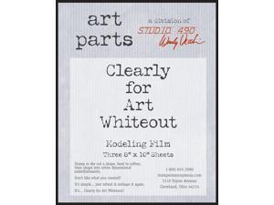 Wendy Vecchi Clearly For Art Modeling Film Sheets 3/Pkg-Whiteout, 8"X10" Wendy Vecchi Clearly For Art Modeling Film Sheets 3/Pkg-Whiteout, 8"X10"