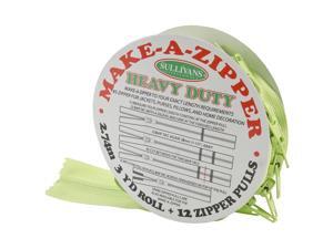 Make-A-Zipper Kit Heavy Duty 3yd-Green Make-A-Zipper Kit Heavy Duty 3yd-Green