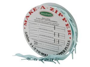 Make-A-Zipper Kit 5-1/2yd-Aqua Blue Make-A-Zipper Kit 5-1/2yd-Aqua Blue