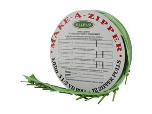 Make-A-Zipper Kit 5-1/2yd-Medium Green Make-A-Zipper Kit 5-1/2yd-Medium Green