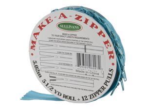 Make-A-Zipper Kit 5-1/2yd-Turquoise Make-A-Zipper Kit 5-1/2yd-Turquoise