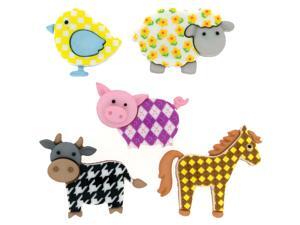 Dress It Up Embellishments-Funky Farm Dress It Up Embellishments-Funky Farm