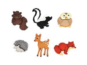 Dress It Up Embellishments-Forest Babies Dress It Up Embellishments-Forest Babies