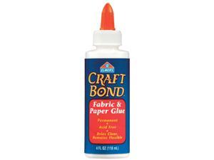 Elmers Craft Bond Fabric & Paper Glue-4 Ounces Elmers Craft Bond Fabric & Paper Glue-4 Ounces