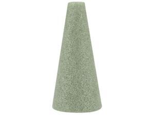 Styrofoam Cone 6"X3" Bulk-Green Styrofoam Cone 6"X3" Bulk-Green