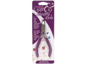 Craft & Jewelry Bent Nose Pliers-4.5" Craft & Jewelry Bent Nose Pliers-4.5"