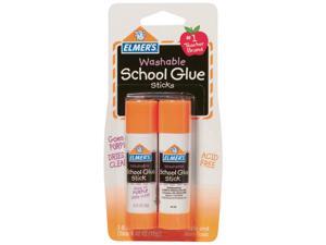 Elmers Washable School Glue Stick - Purple-.22 Ounce 2/Pkg Elmers Washable School Glue Stick - Purple-.22 Ounce 2/Pkg