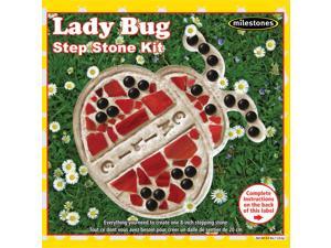 Mosaic Stepping Stone Kit-Lady Bug Mosaic Stepping Stone Kit-Lady Bug