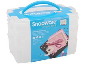 Snap 'n Stack Craft Organizer Medium Rectangle-3 Layers Snap 'n Stack Craft Organizer Medium Rectangle-3 Layers