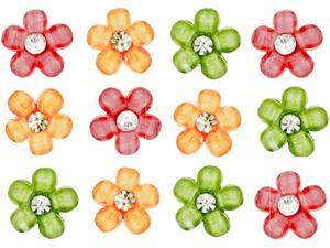 Dress It Up Flats Embellishments-Caribbean Kiss 12/Pkg Dress It Up Flats Embellishments-Caribbean Kiss 12/Pkg