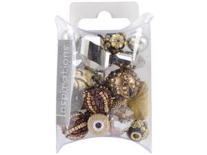 Inspirations Beads 50 Grams-Metallix Inspirations Beads 50 Grams-Metallix