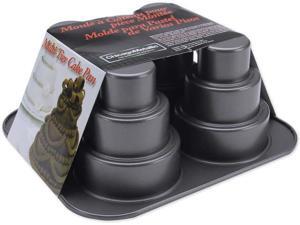 Chicago Metallic 26633 Multi Tier Cake Pan 4 Cavity Chicago Metallic 26633 Multi Tier Cake Pan 4 Cavity