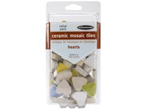 Mosaic Tiles Hearts 20 Ounce Value Pack-Assorted Colors Mosaic Tiles Hearts 20 Ounce Value Pack-Assorted Colors