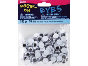 Paste On Wiggle Eyes 10mm 190/Pkg-Black Paste On Wiggle Eyes 10mm 190/Pkg-Black