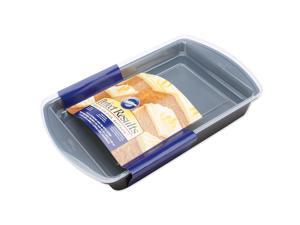 Perfect Results 13"X9" Oblong Cake Pan W/Cover- Perfect Results 13"X9" Oblong Cake Pan W/Cover-