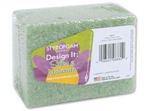 Styrofoam Block 1-7/8"X2-7/8"X3-7/8" 1/Pkg-Green Styrofoam Block 1-7/8"X2-7/8"X3-7/8" 1/Pkg-Green