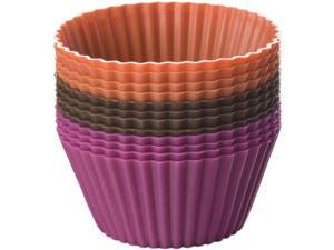 Silicone Standard Baking Cups-Round 12/Pkg Silicone Standard Baking Cups-Round 12/Pkg