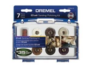 Kt Plshg/Sndg 7Pc Ez Lck Mini DREMEL Rotary Hobby Tool Accessories EZ684-01 Kt Plshg/Sndg 7Pc Ez Lck Mini DREMEL Rotary Hobby Tool Accessories EZ684-01