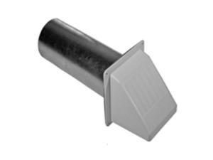 THRU-WALL WHT DRYER VENT HOOD THRU-WALL WHT DRYER VENT HOOD