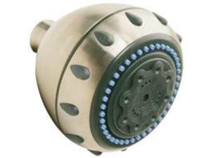 Shower Head 5 Func Brushed Nic Plumb Pak Shower Heads PP828-51BN 046224014539 Shower Head 5 Func Brushed Nic Plumb Pak Shower Heads PP828-51BN 046224014539
