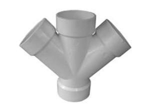 Genova Products Inc 73430 3-Inch Hub Dwv Double Wye Double Wye - All Hub Schedul Genova Products Inc 73430 3-Inch Hub Dwv Double Wye Double Wye - All Hub Schedul