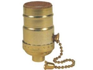 Westinghouse Lighting 7043100 Brass Finish 3-Way Pull Chain Socket Westinghouse Lighting 7043100 Brass Finish 3-Way Pull Chain Socket
