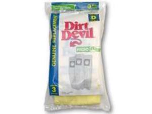 Vac Bags Type D Micro 3Pk ROYAL APPLIANCE MFG CO Vacuum Cleaner Bags Vac Bags Type D Micro 3Pk ROYAL APPLIANCE MFG CO Vacuum Cleaner Bags