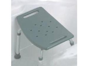 Medline Industries MDS89740KD Gray Bath Bench No Back - Each Medline Industries MDS89740KD Gray Bath Bench No Back - Each