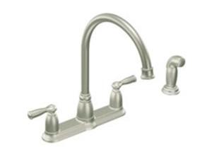 Banbury 2H Hi Arch Kitchen MOEN INC Moen Kitchen Double Handle CA87000SRS Banbury 2H Hi Arch Kitchen MOEN INC Moen Kitchen Double Handle CA87000SRS