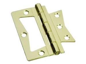 Brainerd 3-1/2" Brass Non-Mortise Door Hinge 31654 Brainerd 31654 022788316548 Brainerd 3-1/2" Brass Non-Mortise Door Hinge 31654 Brainerd 31654 022788316548