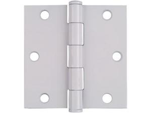 White Powder Coated 3-1/2" Removable Pin Door Hinge NATIONAL Door Hinges White Powder Coated 3-1/2" Removable Pin Door Hinge NATIONAL Door Hinges