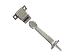 National Chrome Rigid Door Stop With Holder NATIONAL N327-122 038613327122 National Chrome Rigid Door Stop With Holder NATIONAL N327-122 038613327122