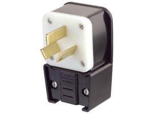 Industrial-Grade Angle Range Plug LEVITON MFG Wire Connectors 9450-P Industrial-Grade Angle Range Plug LEVITON MFG Wire Connectors 9450-P
