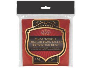 3Pk Select Shop Towel, 12" X 14", Red, Cotton SM ARNOLD Cleaning Implements Red 3Pk Select Shop Towel, 12" X 14", Red, Cotton SM ARNOLD Cleaning Implements Red