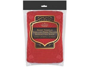 12Pk Red Woven Shop Towel SM ARNOLD Cleaning Implements 85-765 079038857658 12Pk Red Woven Shop Towel SM ARNOLD Cleaning Implements 85-765 079038857658