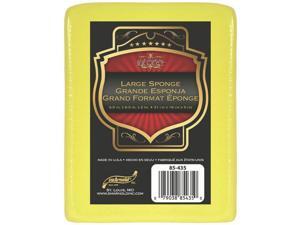 Rectangle Promotional Sponge, 8-1/2" L X 6-1/2" W X 2" T, Polyether SM ARNOLD Rectangle Promotional Sponge, 8-1/2" L X 6-1/2" W X 2" T, Polyether SM ARNOLD
