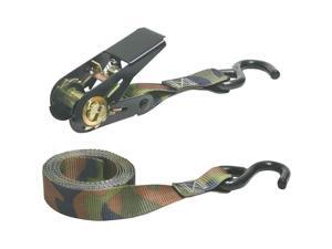 Keeper 03508-V 8ft Ratchet Tie-Down Camo 400 lbs. WLL 4 Pack Keeper 03508-V 8ft Ratchet Tie-Down Camo 400 lbs. WLL 4 Pack
