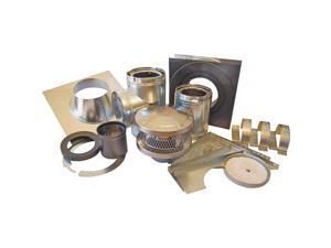 3-Wall Chimney Installation Kit, 6" AMERICAN METAL Chimney Pipe Accessories 3-Wall Chimney Installation Kit, 6" AMERICAN METAL Chimney Pipe Accessories