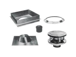 3 Wall Round Fuel Kit, 5 Pieces, 6" AMERICAN METAL Chimney Pipe Accessories 3 Wall Round Fuel Kit, 5 Pieces, 6" AMERICAN METAL Chimney Pipe Accessories
