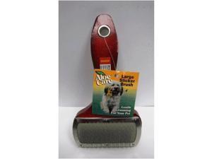 Large Slicker Pet Brush W/ Wood Handle Boss Pet Products Pet Supplies 6850 Large Slicker Pet Brush W/ Wood Handle Boss Pet Products Pet Supplies 6850