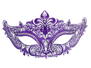 LASER CUT METAL MASK - Masquerade - VENETIAN COSTUME LASER CUT METAL MASK - Masquerade - VENETIAN COSTUME