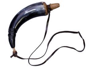 Functional Gun Powder Horn: Genuine Replica Powderhorn Functional Gun Powder Horn: Genuine Replica Powderhorn