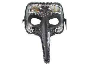 LONG NOSE JOKER MASK - Gothic Costume - MASQUERADE LONG NOSE JOKER MASK - Gothic Costume - MASQUERADE