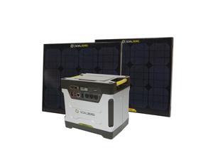 Goal Zero Yeti Solar Generator Kit 1250 Watt Power USB AC Backup Silent Panel Goal Zero Yeti Solar Generator Kit 1250 Watt Power USB AC Backup Silent Panel