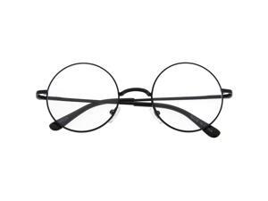 John Lennon Inspired Round Clear Lens Glasses Hippy Sunglasses Vintage Slver John Lennon Inspired Round Clear Lens Glasses Hippy Sunglasses Vintage Slver