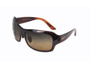 Maui Jim HS418-26B Unisex Seven Pools Brown / Grey Rectangular Sunglasses Maui Jim HS418-26B Unisex Seven Pools Brown / Grey Rectangular Sunglasses