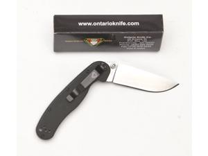 Ontario RAT Model II Folder, SP - Black Handle 8860 Ontario RAT Model II Folder, SP - Black Handle 8860