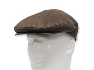 GATSBY DRIVING Scally Flat Soft Leather Ivy Cap Hat without a lining 7-1/8 GATSBY DRIVING Scally Flat Soft Leather Ivy Cap Hat without a lining 7-1/8